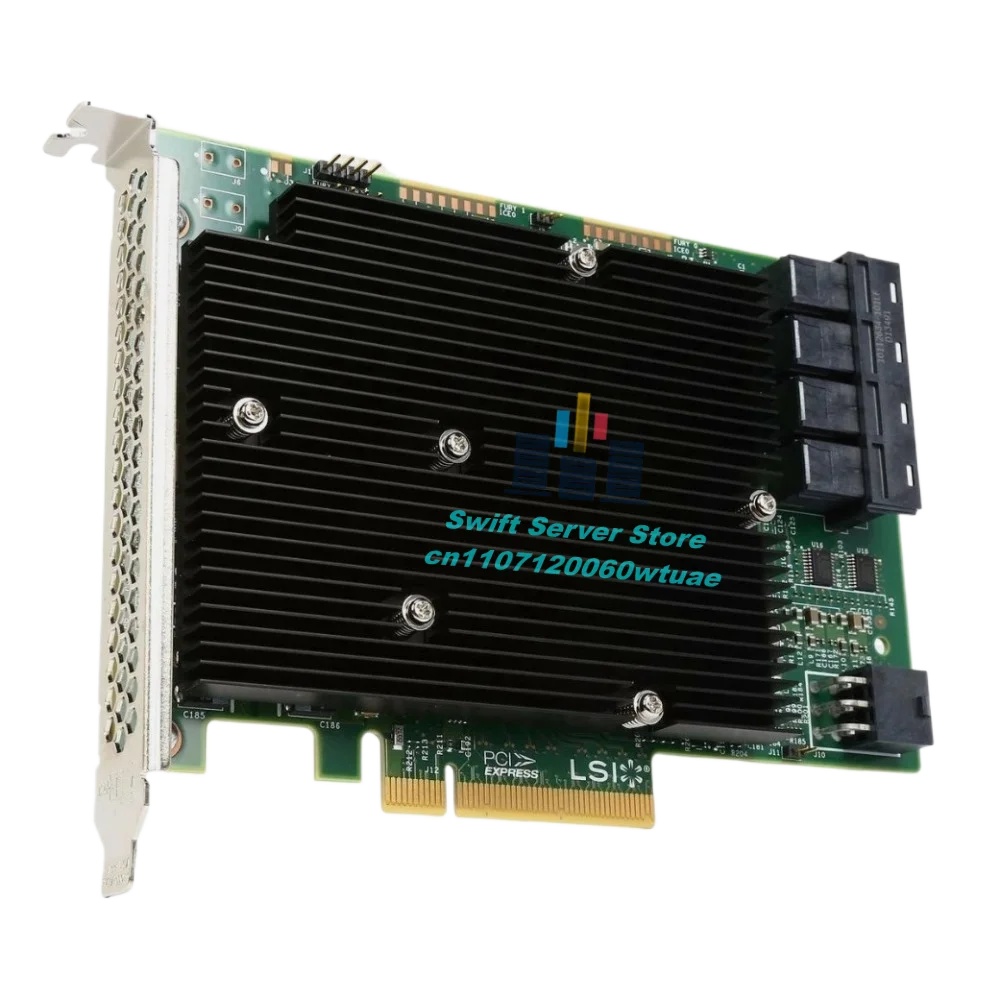 بطاقة محول ناقل HBA IT Mode LS - مراجعة Lsi 9300 16I Hba It Mode وسعره